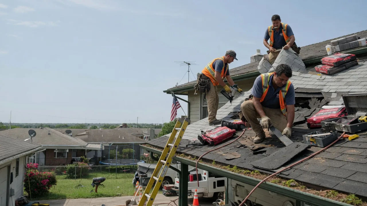 Roof Repair in Noble, OK near me